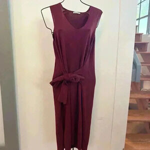Whistles wool blend midi sweater dress medium